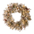 Christabelle 61cm Snowy Christmas Wreath Bedford with LED Lights Front Door Decoration Ornament