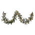 Christabelle 2.7m Christmas Garland Snowy with LED Lights Stamford Spruce Tree Decoration Ornament