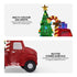 1.4m Christmas Tree Truck Indoor Outdoor Display Decoration LED Lights Front Yard Lawn Statue Ornament