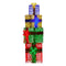 190cm 4-piece Gift Stack Box Christmas Decor Bows Led Lights Xmas