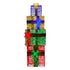 190cm 4-piece Gift Stack Box Christmas Decor Bows Led Lights Xmas