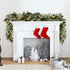 Christabelle 2.7m Christmas Garland with Gold Baubles and LED Lights Mantle Decoration Ornament