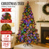 Christabelle 9ft Christmas Tree Glittery Gold Pine Needles 850 Led Lights Xmas
