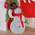 Christabelle 51cm Animated Snowman Christmas Display Multi-Colour LED Lights Xmas Decoration