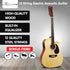 Karrera 12-String Acoustic Guitar with EQ - Natural