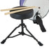 Childrens 4pc Drum Kit Blue Metallic Finish Real Kids Drums with Cymbal