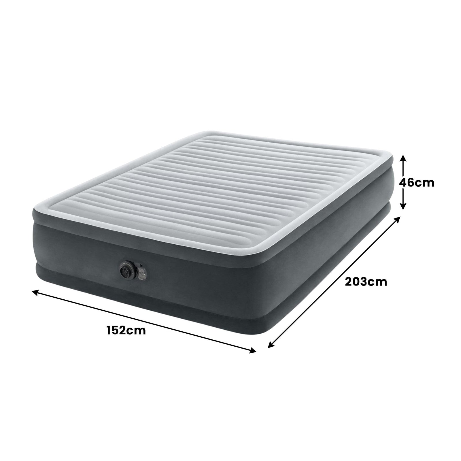 Dura-Beam Deluxe Queen Comfort-Plush Elevated Air Mattress