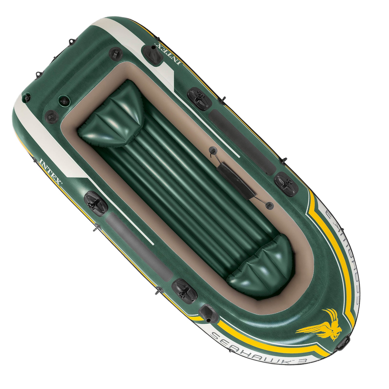 Seahawk 3-person Inflatable Boat Set