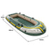 Seahawk 3-person Inflatable Boat Set
