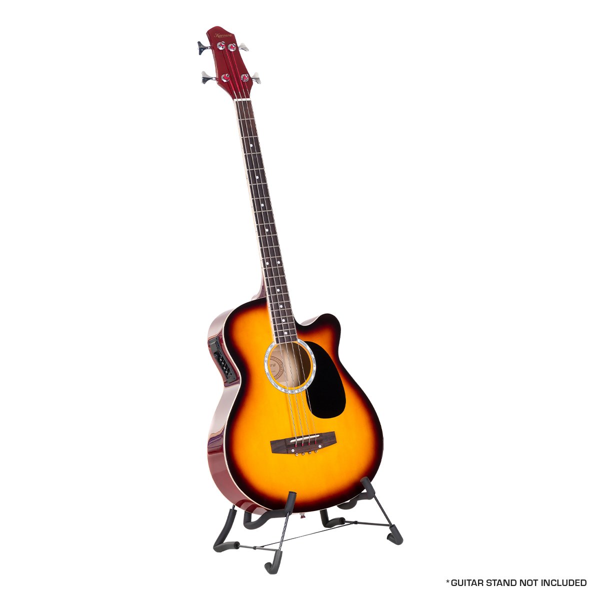 43in Acoustic Bass Guitar Sunburst