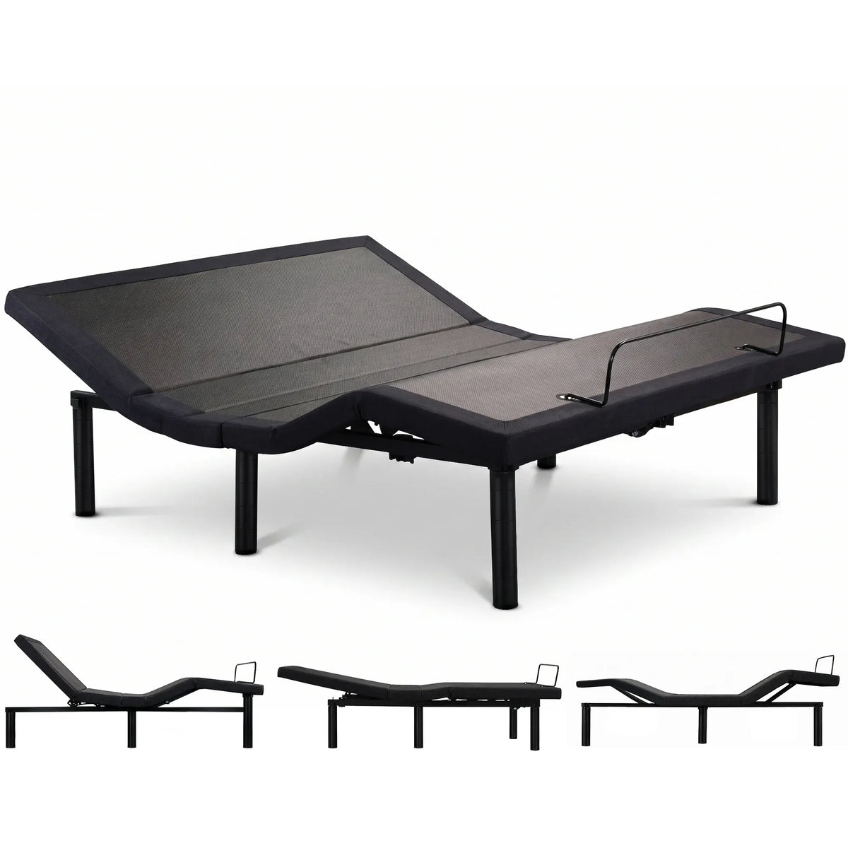 Motion Adjustable Double Bed Base with Wireless Remote Control