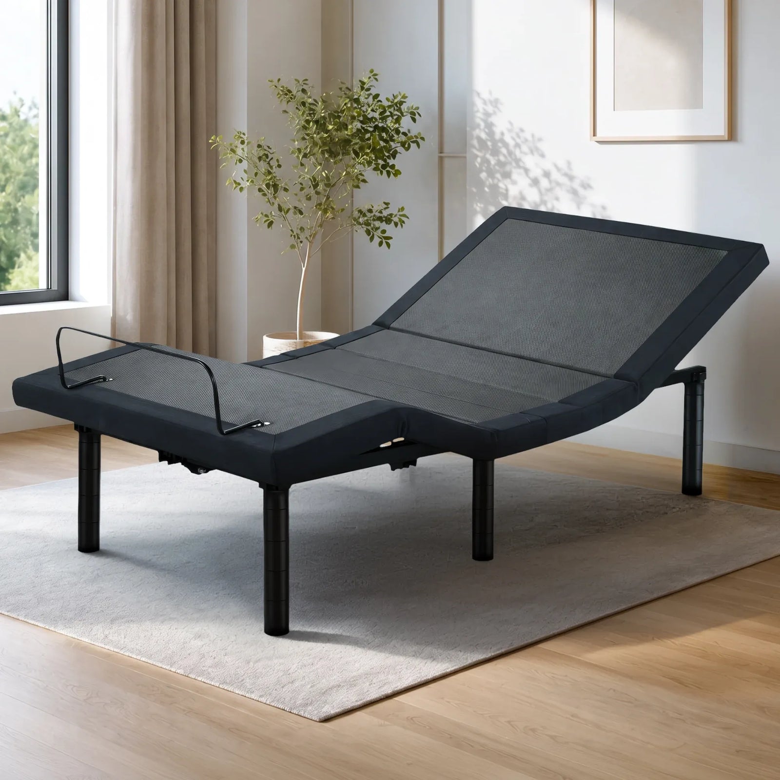 Motion Adjustable King Single Bed Base with Wireless Remote