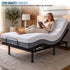 Therapedic Versa Adjustable Long Single Bed Base with Massage Function