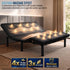 Therapedic Versa Adjustable Queen Bed Base with Massage Function