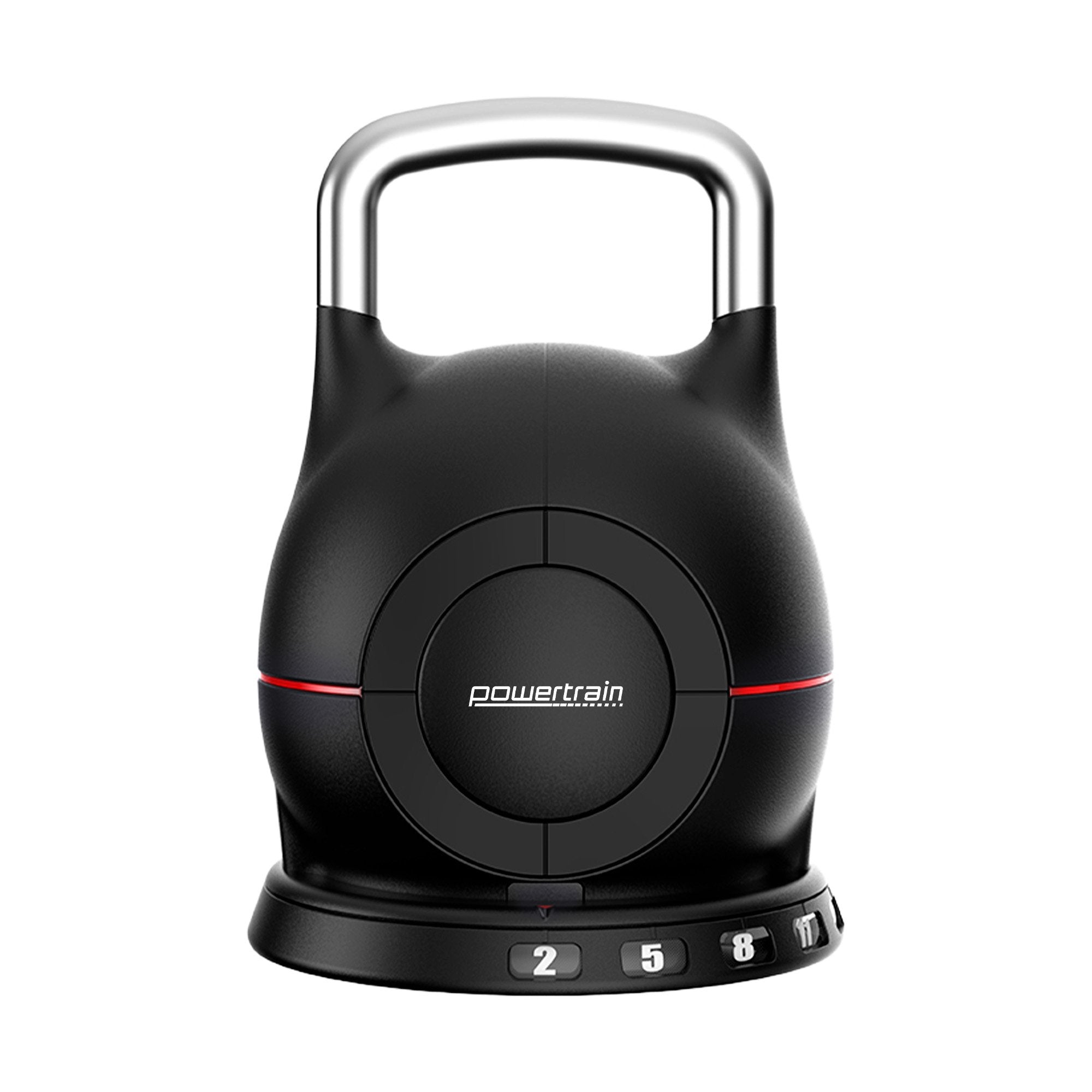 Adjustable Kettlebell 20kg 7 in 1 Weight Selection Set w/Quick One Hand Adjustment Secure Locking System