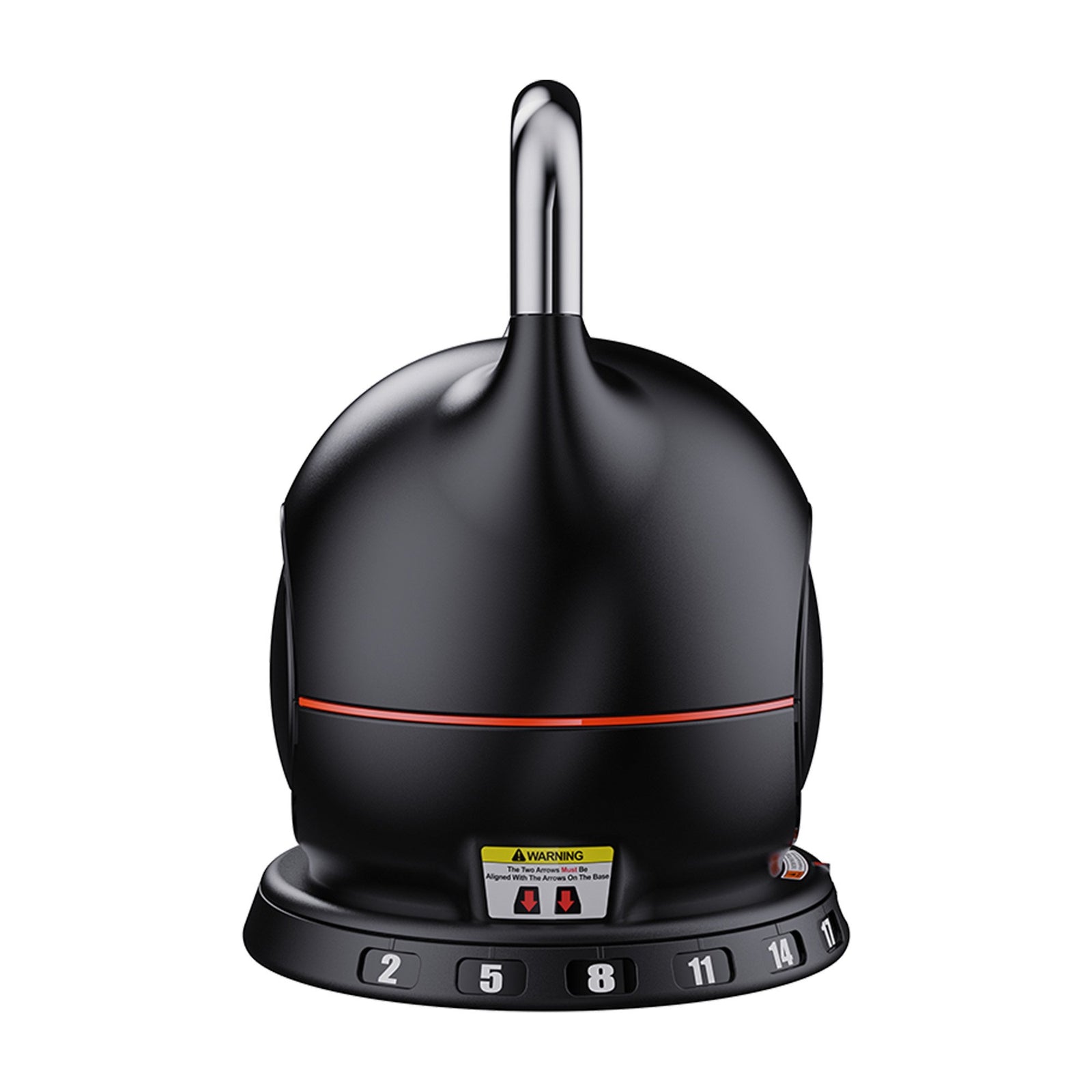 Adjustable Kettlebell 20kg 7 in 1 Weight Selection Set w/Quick One Hand Adjustment Secure Locking System