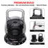 Adjustable Kettlebell 20kg 7 in 1 Weight Selection Set w/Quick One Hand Adjustment Secure Locking System