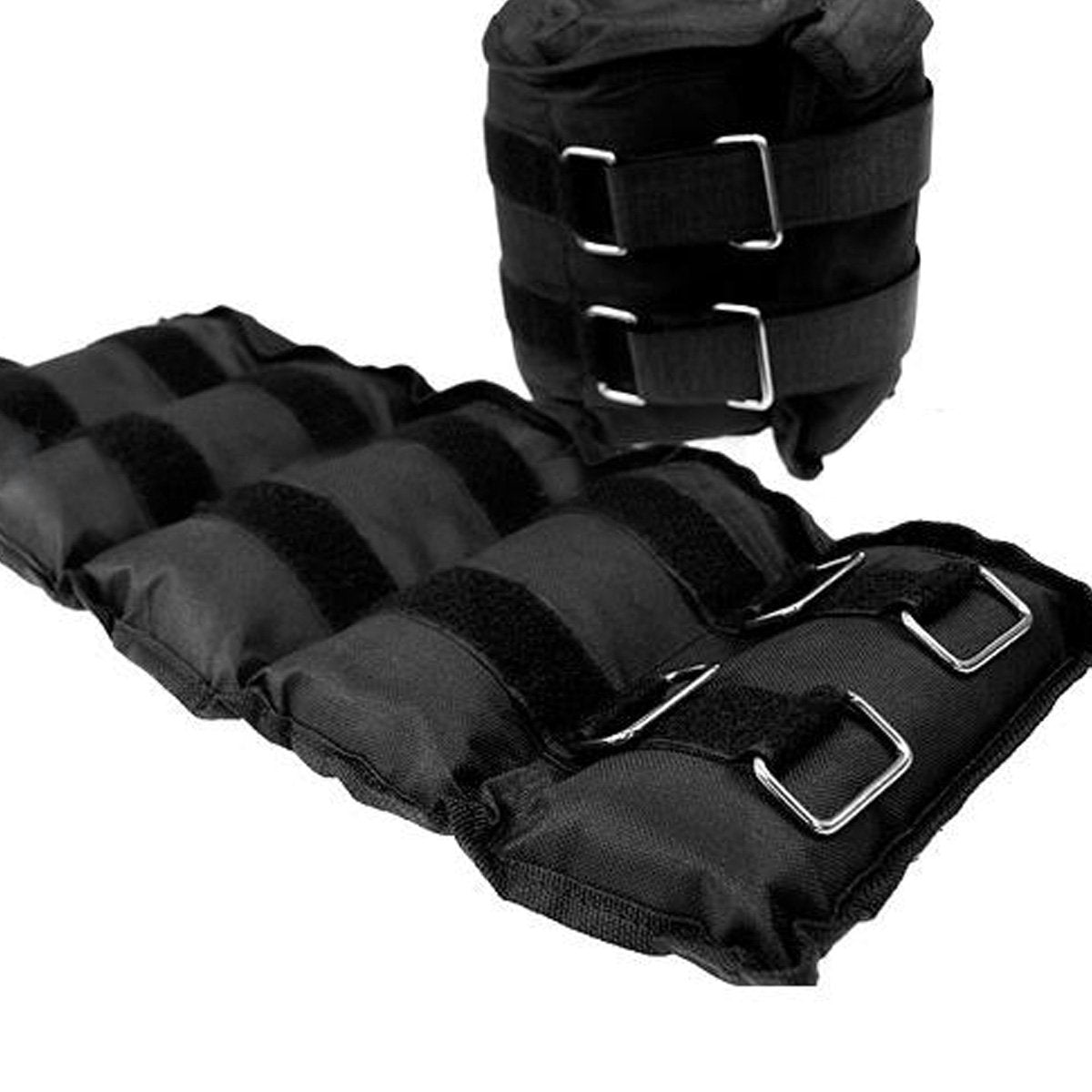 Powertrain Sports Heavy Duty Adjustable Ankle Weights 5 Kg 2 Pieces