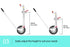 10in Ratchet Trailer Boat and Caravan Jockey Wheel, 350kg Static Capacity
