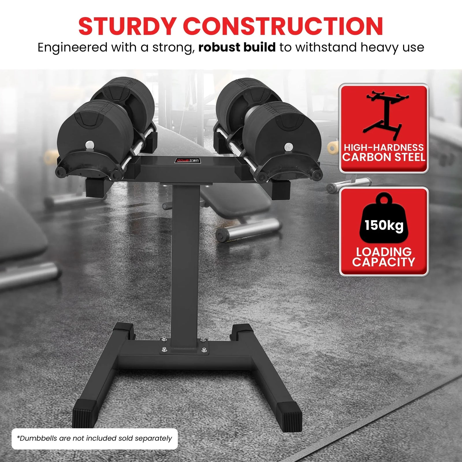 150Kg Adjustable Eon Dumbbell Stand