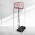 Kahuna Height-Adjustable Basketball Hoop Backboard Portable Stand