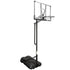 Kahuna 50 Portable Basketball Hoop System Height Adjustable 3.05m Fibreglass Backboard Outdoor Stand Kids Adults