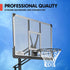 Kahuna 50 Portable Basketball Hoop System Height Adjustable 3.05m Fibreglass Backboard Outdoor Stand Kids Adults