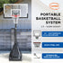 Kahuna Portable Basketball Hoop System 2.3 to 3.05m for Kids & Adults