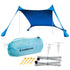 Beach Tent Canopy Sunshade 2m X 2m - Blue