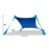 Beach Tent Canopy Sunshade 2m X 2m - Blue