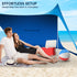 Beach Tent Canopy Sunshade 2m X 2m - Blue