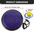 Powertrain Fitness Yoga Ball Home Gym Workout Balance Trainer Purple