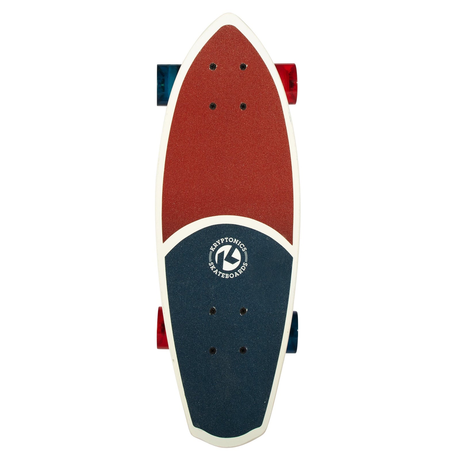 Kryptonics 23-inch Mini Fat Cruiser Board In Liberty Blue