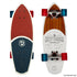 Kryptonics 23-inch Mini Fat Cruiser Board In Liberty Blue