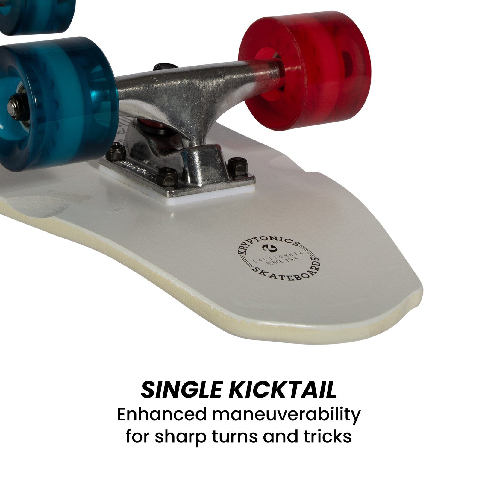 Kryptonics 23-inch Mini Fat Cruiser Board In Liberty Blue