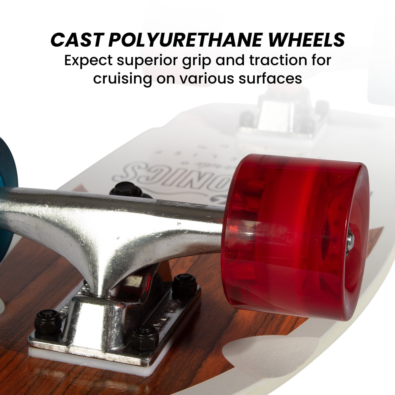 Kryptonics 23-inch Mini Fat Cruiser Board In Liberty Blue