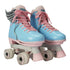 Circle Society Adjustable Kids Quad Roller Skates In Cotton Candy