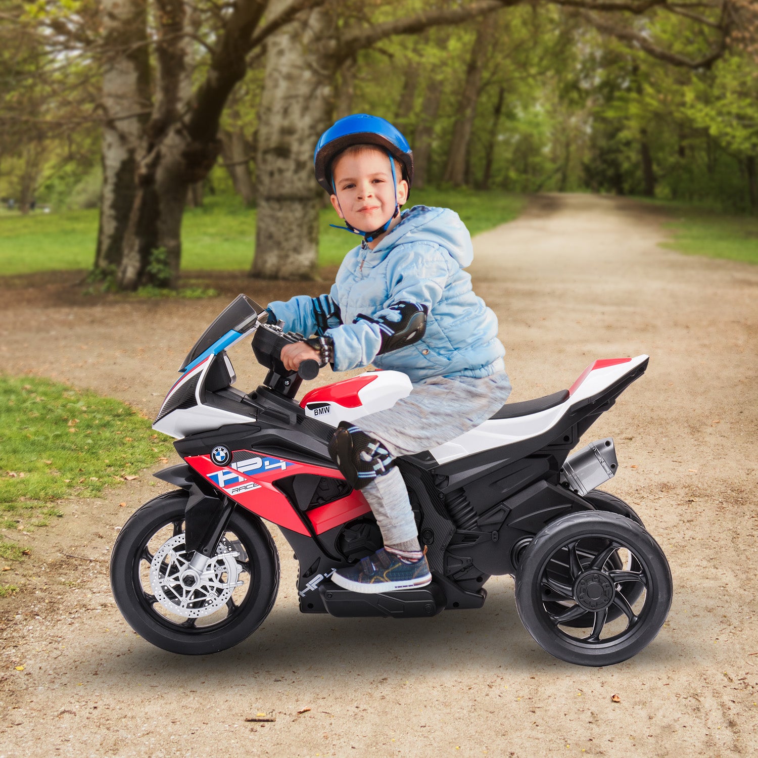 Kahuna Bmw Hp4 Race Kids Ride-on Motorbike In Red