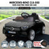 Mercedes Benz CLS 350 Kids Electric Ride On Car with Remote Control - Black