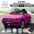 Mercedes Benz CLS 350 Kids Electric Ride On Car with Remote Control - Pink