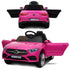 Mercedes Benz CLS 350 Kids Electric Ride On Car with Remote Control - Pink