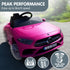 Mercedes Benz CLS 350 Kids Electric Ride On Car with Remote Control - Pink
