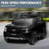 Ford Ranger Licensed Kids Ride On Car, Black, 12V7AH Battery Pack