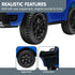 Ford Ranger Licensed Kids Ride On Car, Blue, 12V7AH Battery Pack