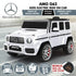Kahuna Mercedes Benz AMG G63 Kids Electric Ride On Car w/ Remote Control - White