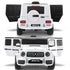 Kahuna Mercedes Benz AMG G63 Kids Electric Ride On Car w/ Remote Control - White
