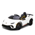 Lamborghini Performante Kids Electric Ride On Car Remote Control by  - White