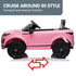 Kahuna Land Rover Licensed Kids Electric Ride On Car Remote Control - Pink