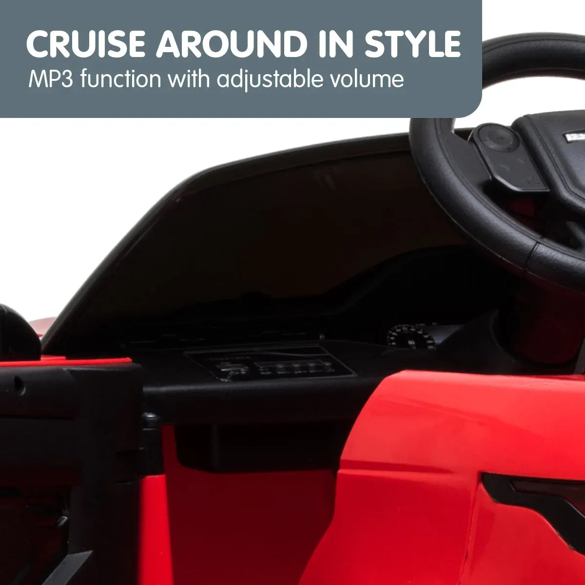 Range Rover Evoque Licensed Kids Ride On Car 12V Electric with Remote - Red