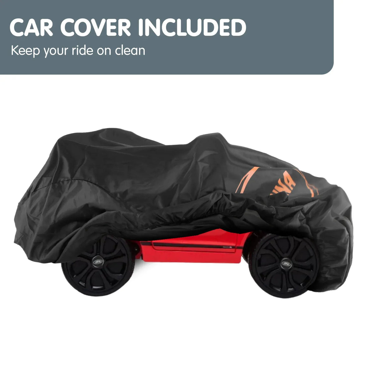 Range Rover Evoque Licensed Kids Ride On Car 12V Electric with Remote - Red